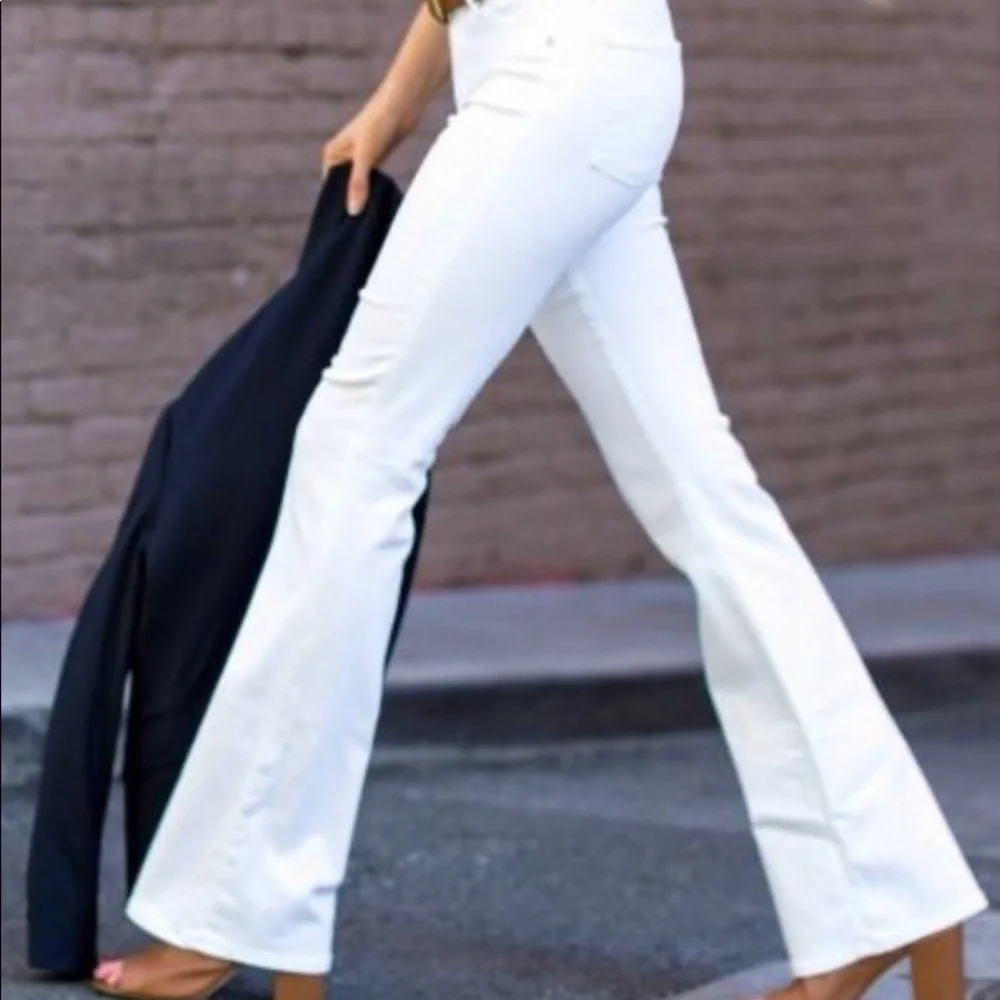 BURBERRY BRIT PORTLAND PALE SISAL COLOR PANTS. - Picture 2 of 6